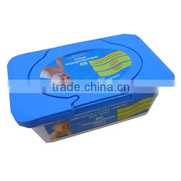 Chinese OEM Manufacture Supplier Nonwoven Baby Wipe Plastic Cases photo-2