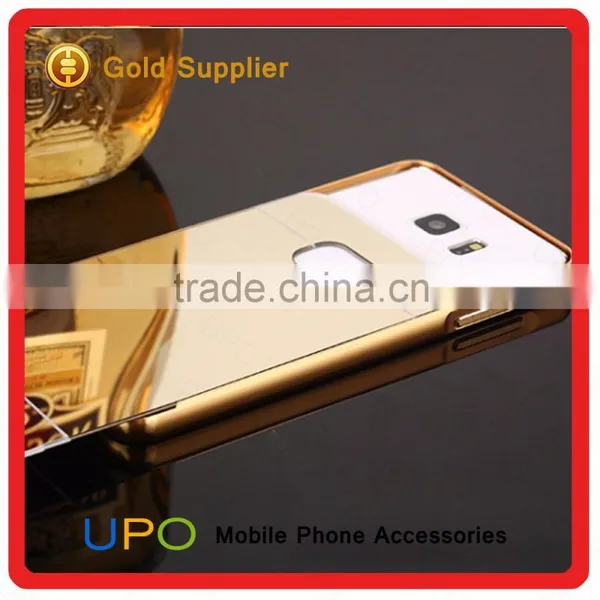 [UPO] Wholesale Aluminum Mirror Cover Electroplating Bumper Mobile Phone Case for Samsung Galaxy Note 7 photo-3