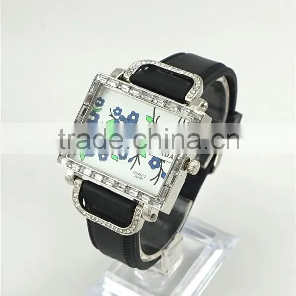 New Style Ladies Silicone Wristwatch Square Cse Muticolors Unisex Watches photo-4