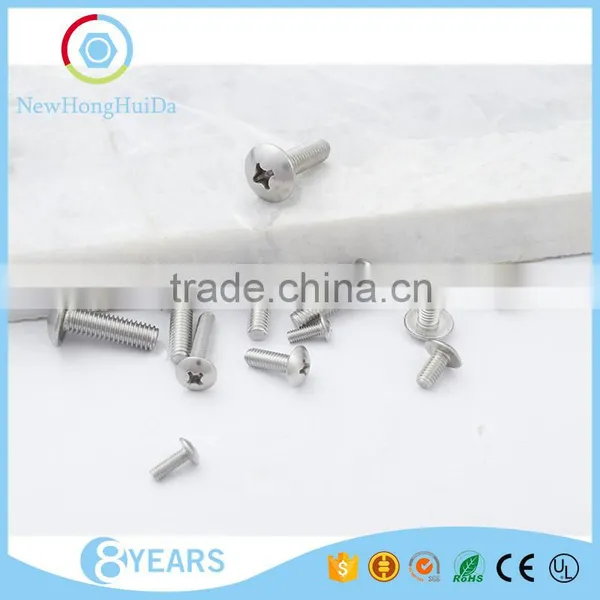 Different Sizes 304 Stainless Steel Cross Recessed Truss Head Screw photo-5