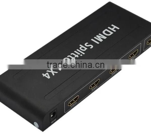 Top Selling 1x4HD Splitter3 in 1Out 4 PortsHigh-performance 1x4HD Splitter 1 in 4 Out 4 Ports Splitter Distributor Converter (O4 photo-6
