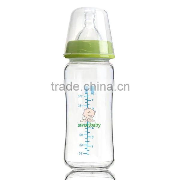 150ml Standard Size High Borosilicate Glass Baby Feeding Bottle photo-4