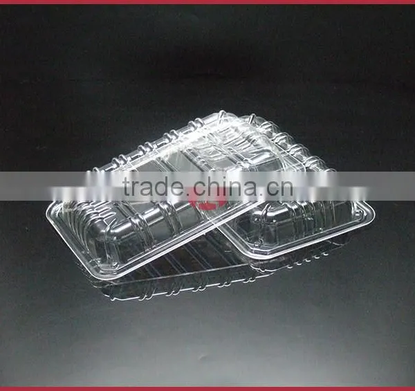 Disposable Plastic PET Packaging Tray Food-grade Safty Eco-friendly Transaprent DY-PA001 photo-3