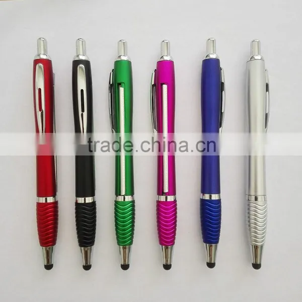 Promotion Stylus Ball Pen With Banner Inserted photo-2