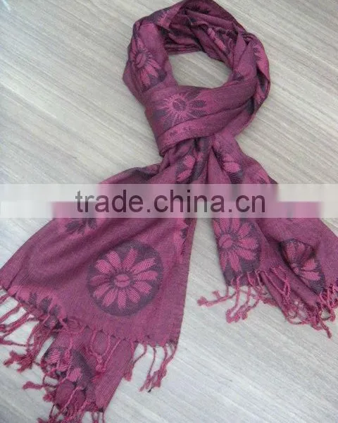 Printed Pasmina Shawl/Scarves photo-5