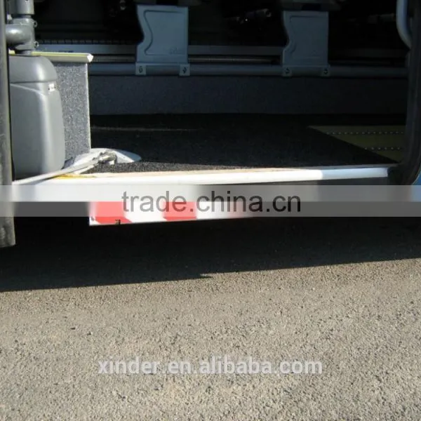 350KG Loading Electric Aluminum Electric Wheelchair Ramp for Bus for Wheelchair photo-6
