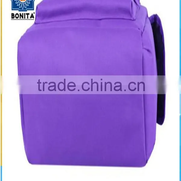 Classic College School Purple Reinforced Polyester Backpack photo-3