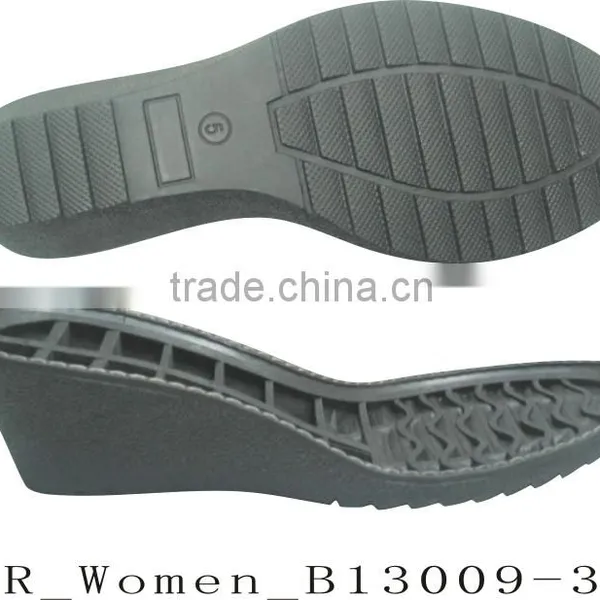 TPR Sole for Women's Wedge Shoe