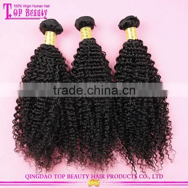 Unprocessed Malaysian Jerry Curl Virgin Hair Weave photo-4