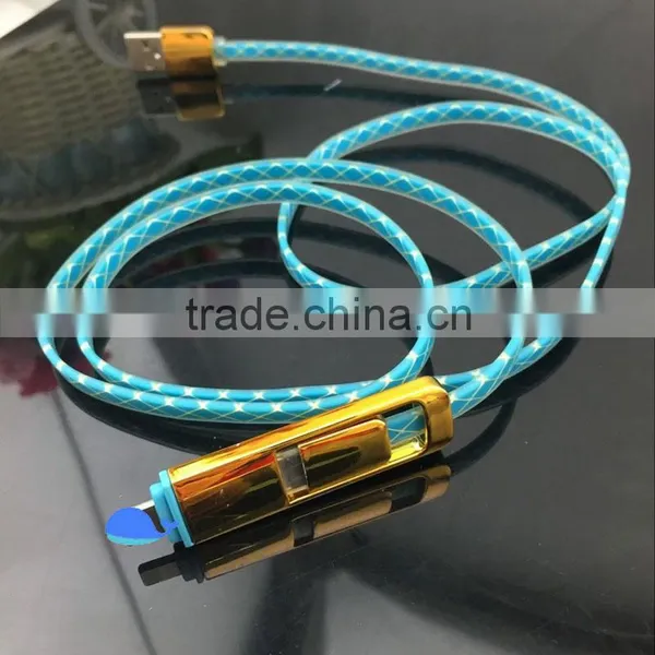 Wholesale 5pin and 8pin Usb Cable Data Sync and Charge 2 In1 Usb Data Cable photo-2