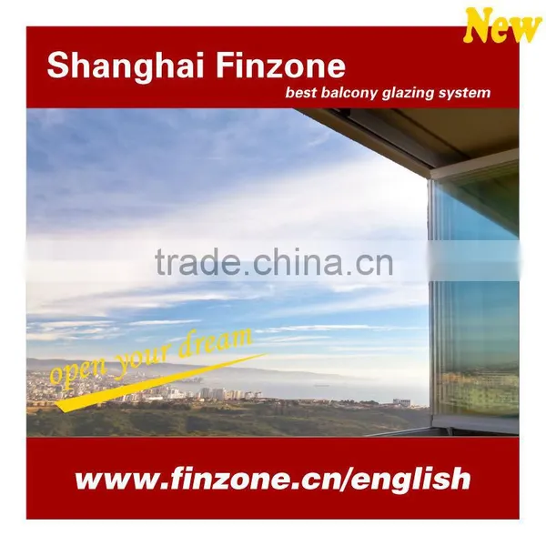 Finzone09 Glass Frameless Balcony Enclosure Window photo-4