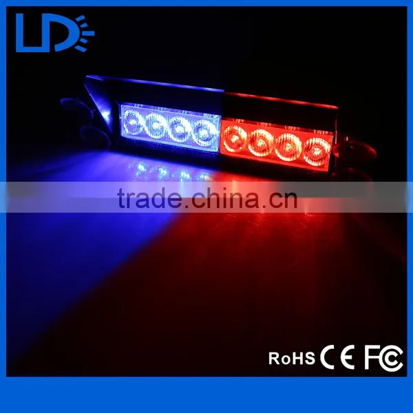 Wholesale flashing Reverse Lights 8led Amber Warning Emergency Light