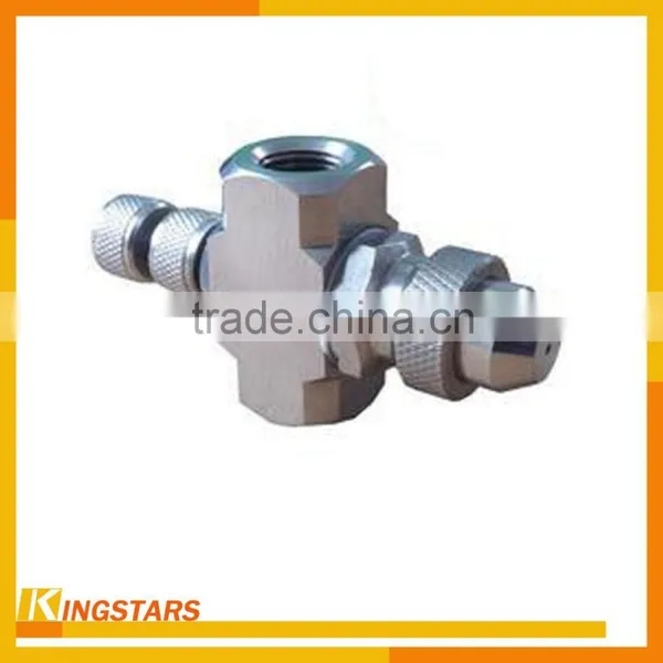 Siphon Stainless Steel Fan Shaped Air Water Spray Nozzle