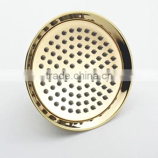 Luxury High Quality Brass Gold Finishing Bathroom Rain Shower Set photo-3