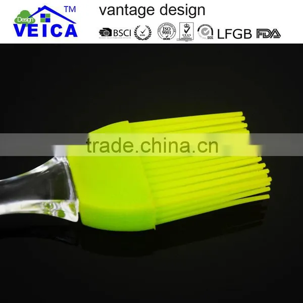Heat Resistant Silicone Brush/food Grade Oil Brush/colorful Basting Brush photo-2
