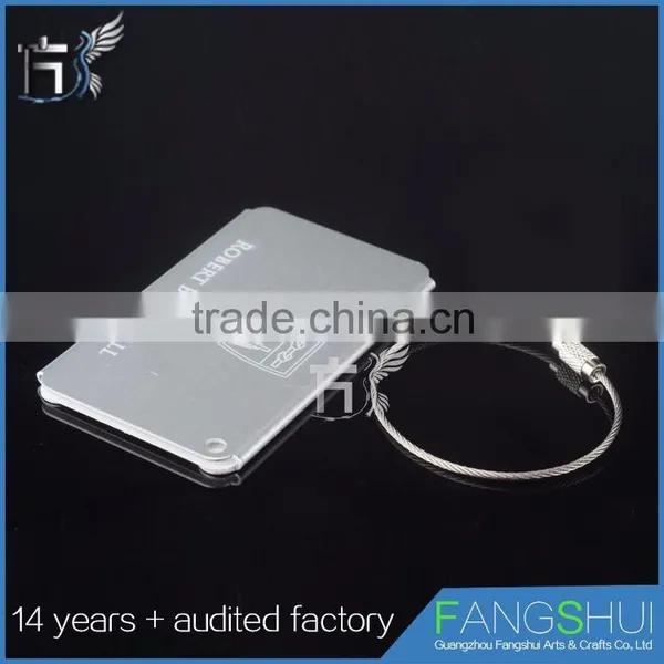luggage tag loops keychain
