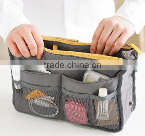Make up Organizer Bag Men Casual Travel Bag Multi Functional Women Cosmetic Bags Storage Bag in Bag Makeup Handbag