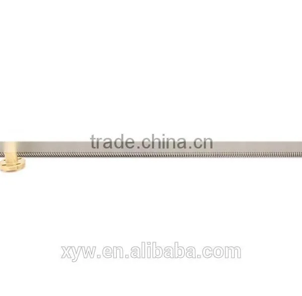 T8*8 mm Lead Screw 400 mm 8mm Lead Trapezoidal Spindle Screw Lead Screw Rod T Shape Linear Rail Bar Shaft Brass Nut photo-2
