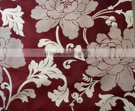 Customized Window Curtain Fabric, Jacquard Fabirc 040 Fire Retardant Blackout Fabric for Bedroom photo-2