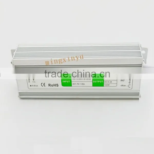 DC 24v 100w Waterproof IP67 Led Driver With Nice Quality Waterproof Electronic 100W Led Drive 24V photo-2