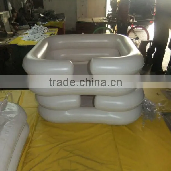Inflatable Hair Wash Basin portable and foldable hair washing basin
