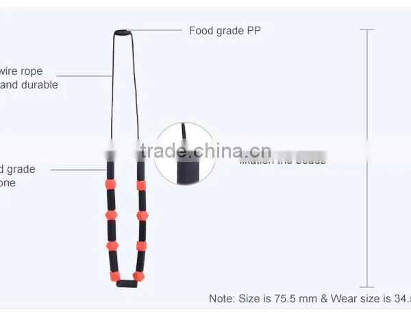 BPA Free Silicone Jewellry Accessories Hand Making Necklace photo-5