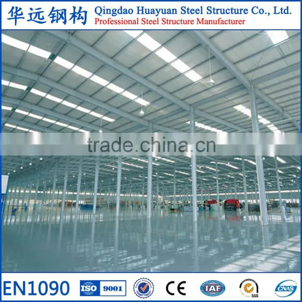 Turn Key Prefab Light Structure Steel Workshop Building photo-4