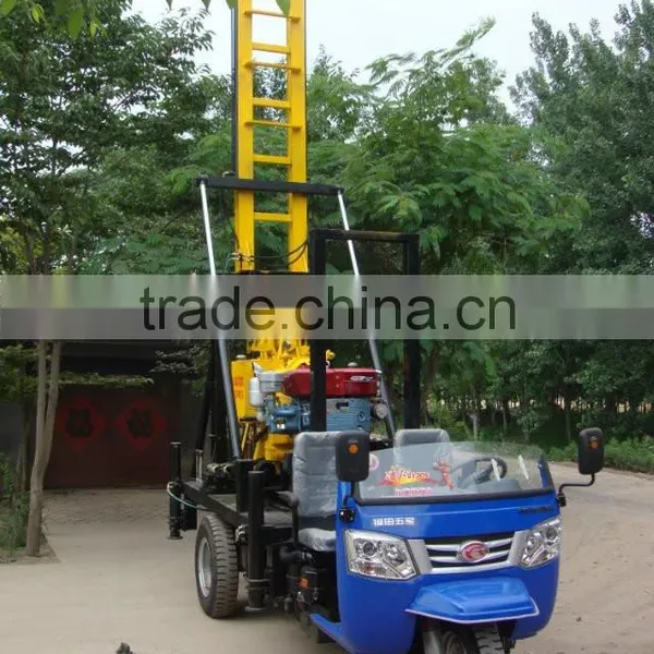 Three Wheels Protable Core Drilling Rig for 100m and 200m 7 photo-5