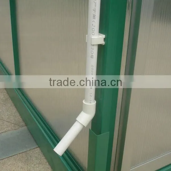 Large Size 4mm Polycarbonate Vegetable Used Agricultural Greenhouses photo-6