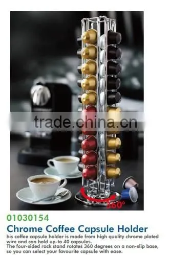 Chrome Coffee Capsule Holder 01030037 01030028 01030154caffitaly/tchibo Coffee Capsule Holder photo-2