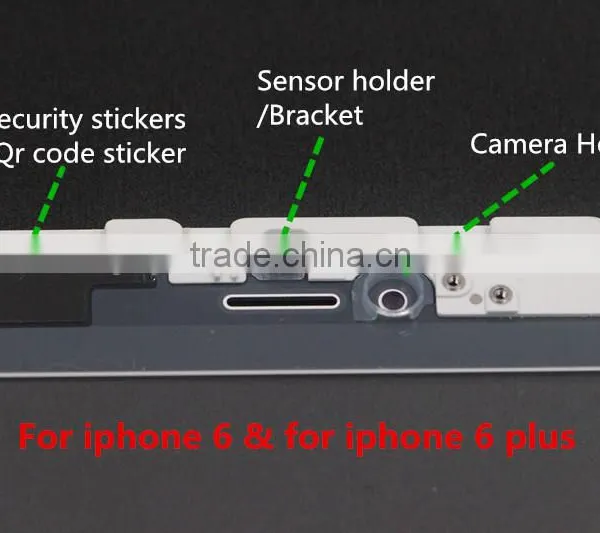 Glass +oca +frame for Iphone 6 Plus Camera Holder & Sensor Brackert for Iphone 6 photo-4