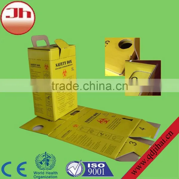 New Product Corrugated Safety Box,medical Safety Box for Syringes photo-3