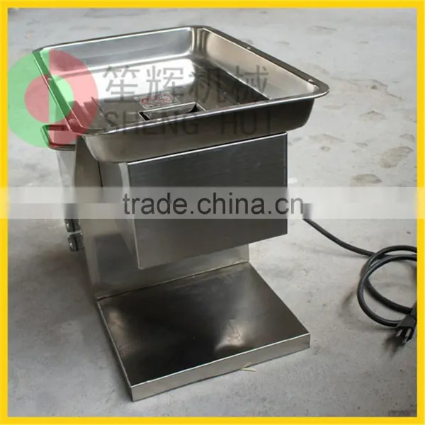 Factory Direct Sale Tabletop Automatic Industrial Electric Fresh Meat Slicer photo-2