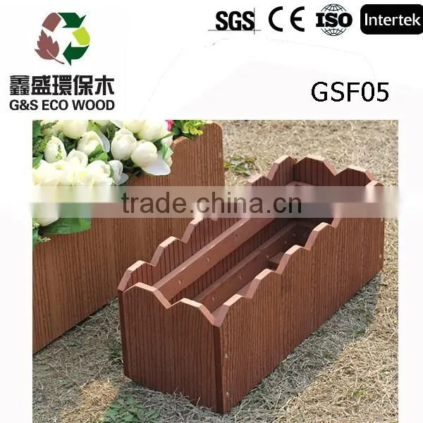 2017 ECO-Friendly Cheap Price Water Resistance Wpc Flower Box photo-6