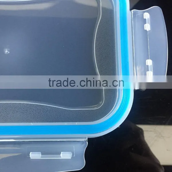 1L Hi-borosilicate Square Glass School Bento Lunch Box Leakproof photo-5