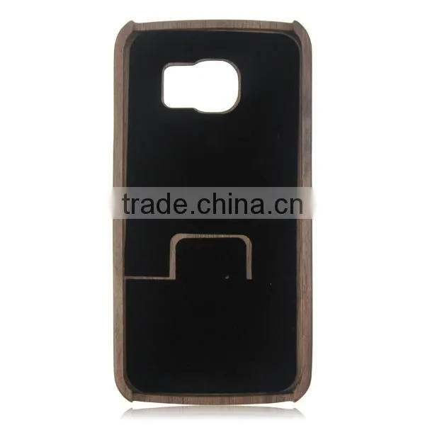 Hot Selling Customized Walnut Wood Mobile Phone Case,100% Wooden Case for Samsung S6 photo-2