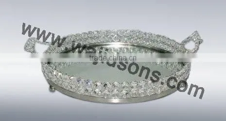 Europe Style Crystal Glass Fruit Tray And Salad Crystal Tray photo-6