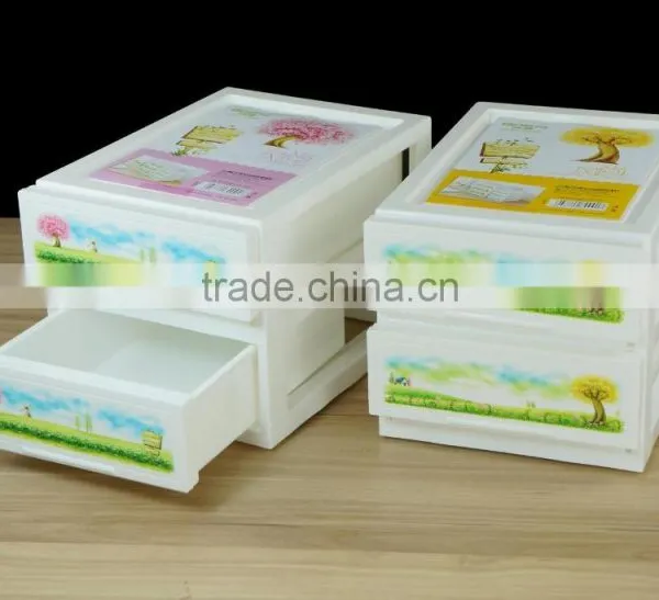 Different Layer Plastic Drawer Cabinet Plastic Drawer Organizer photo-5