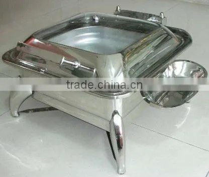 Hydraumatic Visable Square Chafing Dish,Stainless Steel Chafing Dish