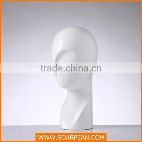 Manufactory Male Fiberglass Mannequin Head Bust photo-2