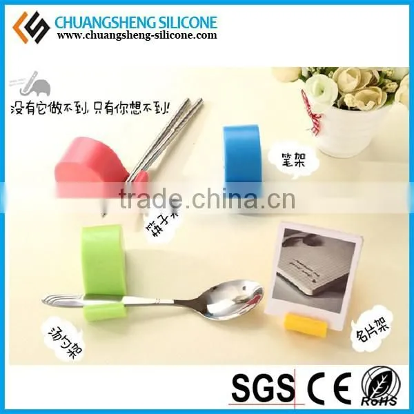 Factory Price Elephant Shape Silicone Cell Phone Stand photo-4