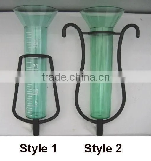 Rain Gauge With Metal Steel Pole (GDP-7543)