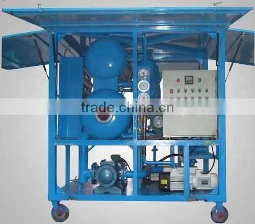 Waste Vacuum Insulating Oil Filtration, Dirty Insulating Oil Purifier
