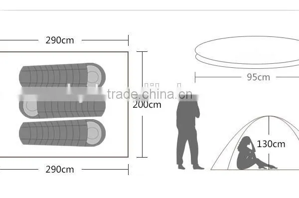 2016 New Outdoor 3-4 People Throw Automatic Tents Super Light Speed up Camping Tent photo-5