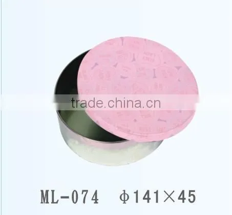 Round Decorative Tin Box for Confectionery photo-2