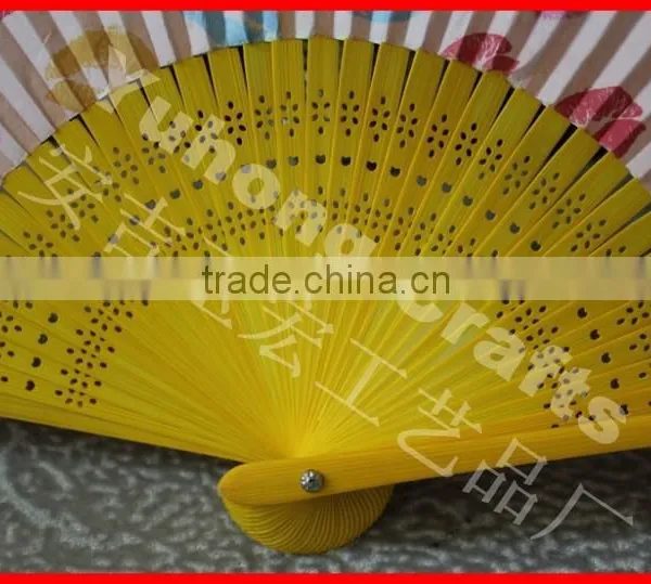 Anji Yuhong Factory Hand Paper Fan Wholesale for Promotion photo-2