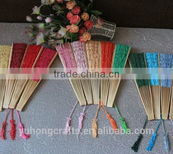 Black Color Lace Wedding Fan photo-4
