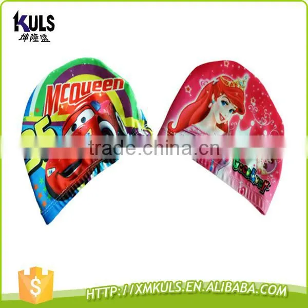 Wholesale Newest Design Cool Cartoon Swimming Cap for Kids/child Gift photo-3