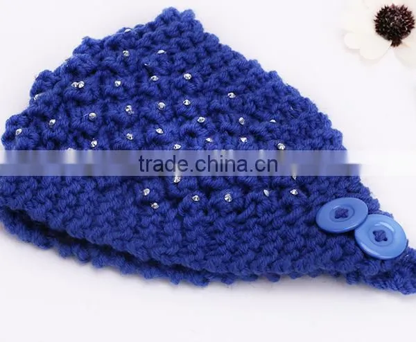2015 Hot Sell Stock Crochet Head Wraps Crochet Knit Headwrap photo-2