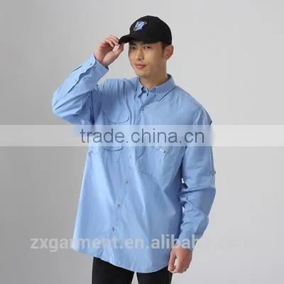2017 Mens Shirt Cotton Custom Fishing Shirts Custom-made photo-4